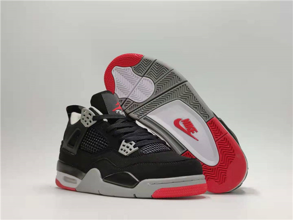 Men's Hot Sale Running weapon Air Jordan 4 Black Shoes 091 Men's Hot Sale Running weapon Air Jordan 4 Black Shoes 091